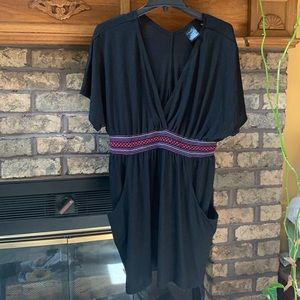 Womens Catalina 1x (16w) beach cover up black
